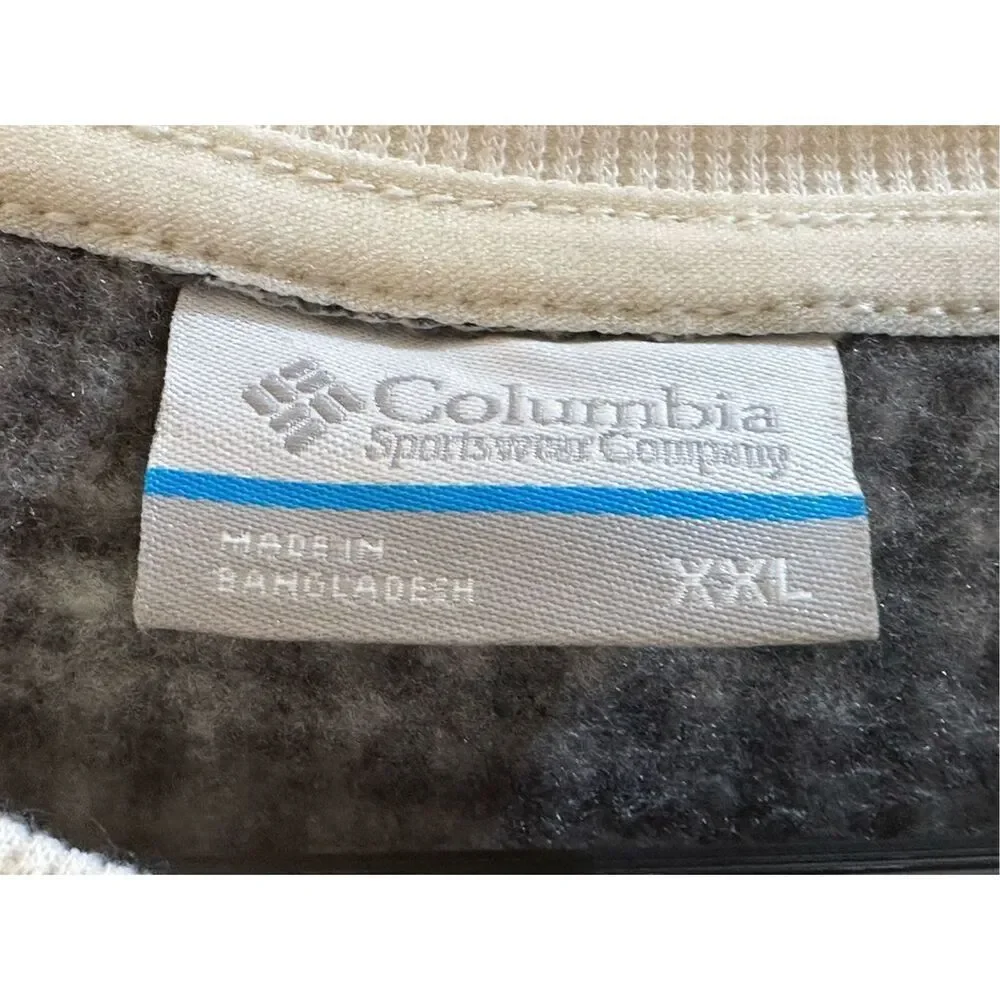 Columbia NWT sz XXL houndstooth Chillin sweater